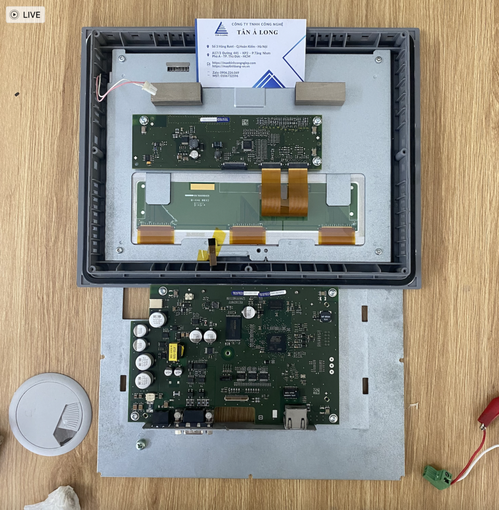 Quy trình sửa chữa màn hình Siemens 1000iE