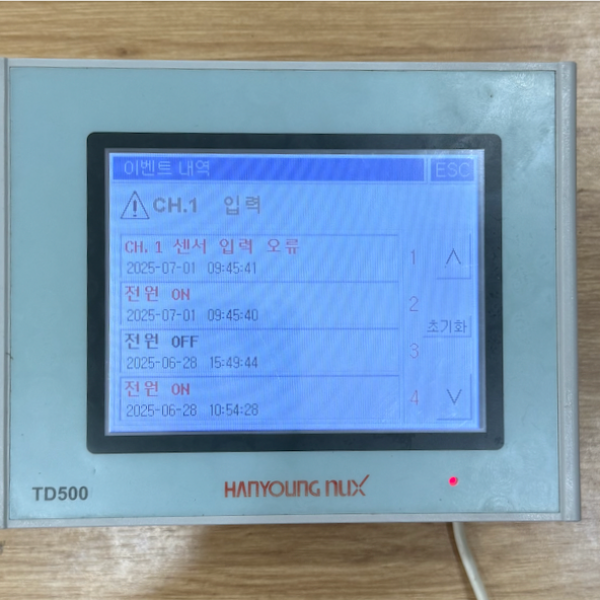 Sửa màn hình điều khiển HANYONG NUX TD500