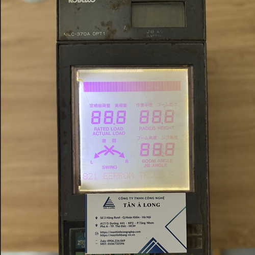 Sửa màn hình máy cẩu KOBELCO MLC-370S